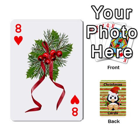 Christmas Cards Stocking Stuffer By Laurrie Front - Heart8