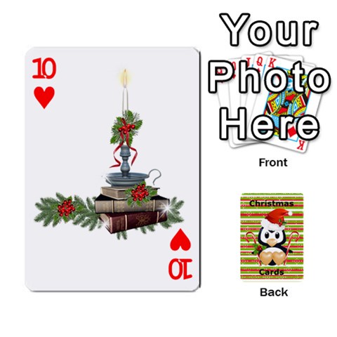 Christmas Cards Stocking Stuffer By Laurrie Front - Heart10