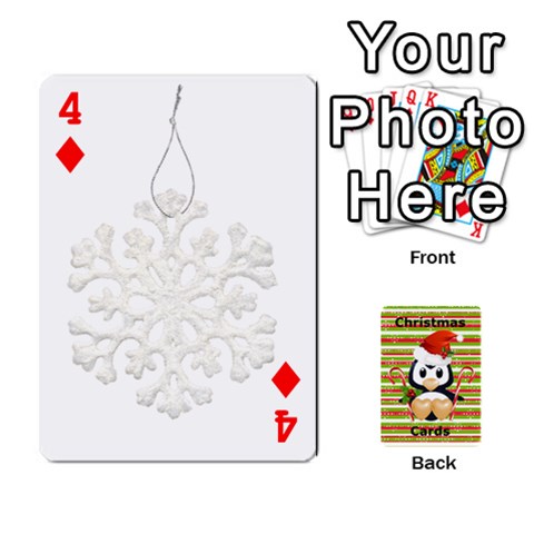 Christmas Cards Stocking Stuffer By Laurrie Front - Diamond4