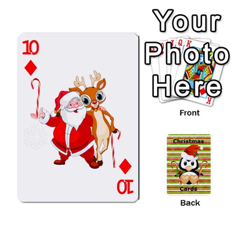 Christmas Cards Stocking Stuffer By Laurrie Front - Diamond10