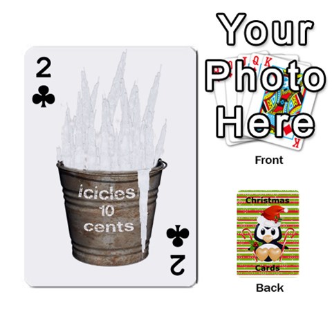 Christmas Cards Stocking Stuffer By Laurrie Front - Club2
