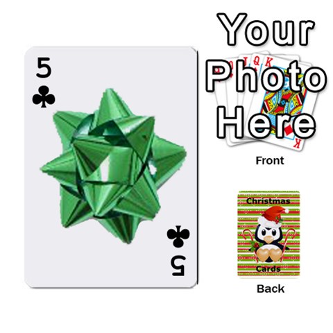 Christmas Cards Stocking Stuffer By Laurrie Front - Club5