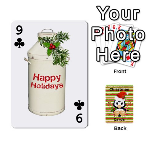 Christmas Cards Stocking Stuffer By Laurrie Front - Club9