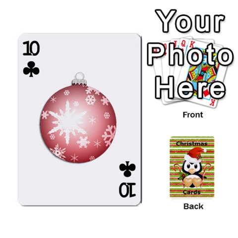 Christmas Cards Stocking Stuffer By Laurrie Front - Club10
