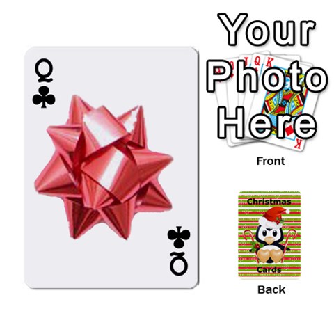 Queen Christmas Cards Stocking Stuffer By Laurrie Front - ClubQ