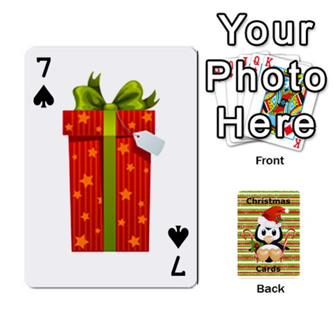 Christmas Cards Stocking Stuffer By Laurrie Front - Spade7