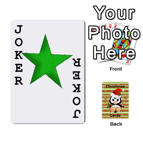 Christmas Cards Stocking Stuffer By Laurrie Front - Joker1