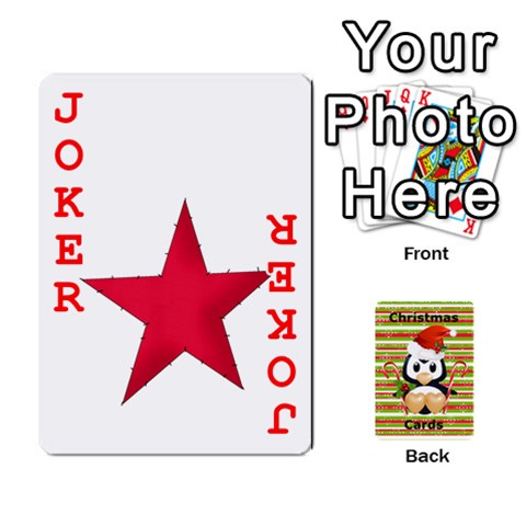 Christmas Cards Stocking Stuffer By Laurrie Front - Joker2