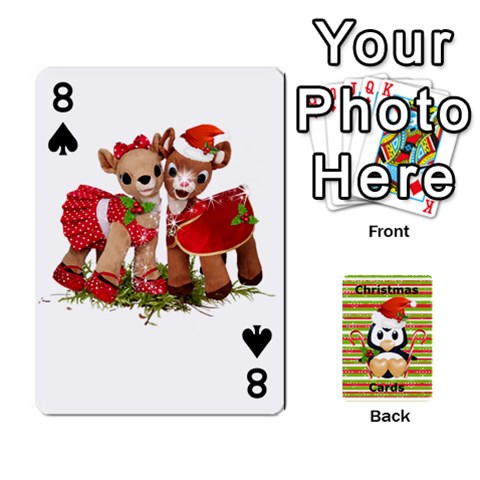 Christmas Cards Stocking Stuffer By Laurrie Front - Spade8