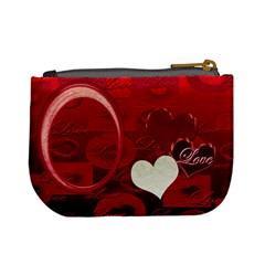 I Heart You Red Coin Purse By Ellan Back