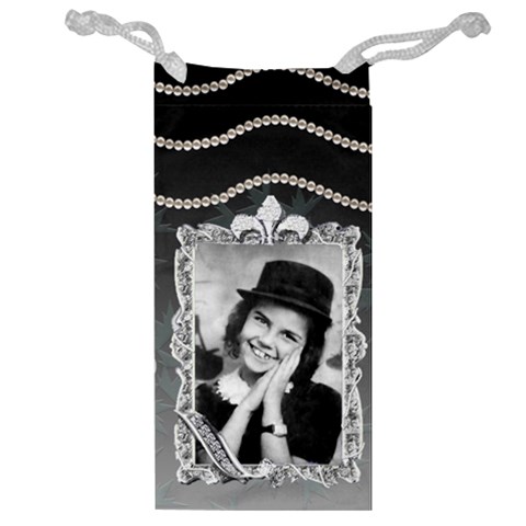 Pearl Strand Jewelry Bag By Kim Blair Front