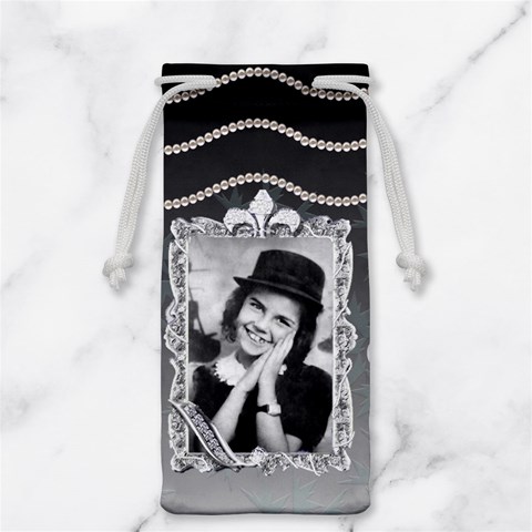 Pearl Strand Jewelry Bag By Kim Blair Back