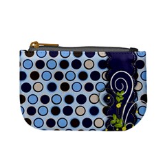 mini coin purse - blue
