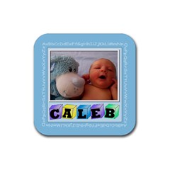 Baby ABC coaster - Rubber Coaster (Square) Baby ABC coaster - Rubber Coaster (Square)