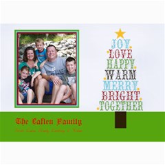 Christmas Tree Card - 5  x 7  Photo Cards