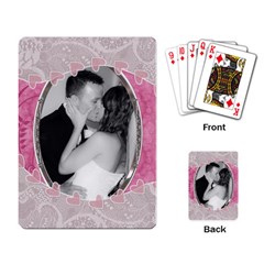 Pink Hearts Playing Cards - Playing Cards Single Design (Rectangle)