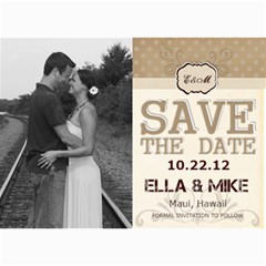 savethedate#2 - 5  x 7  Photo Cards