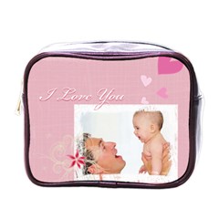 i love you - Mini Toiletries Bag (One Side) i love you - Mini Toiletries Bag (One Side)