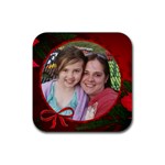christmas love - Rubber Coaster (Square)