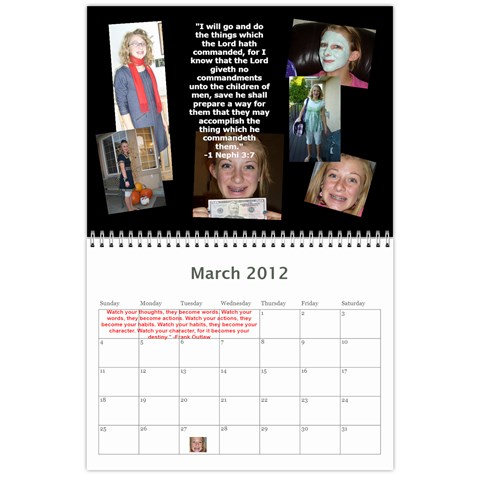 Calendar2012 By Shelley Peterson Mar 2012