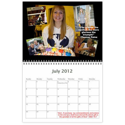 Calendar2012 By Shelley Peterson Jul 2012