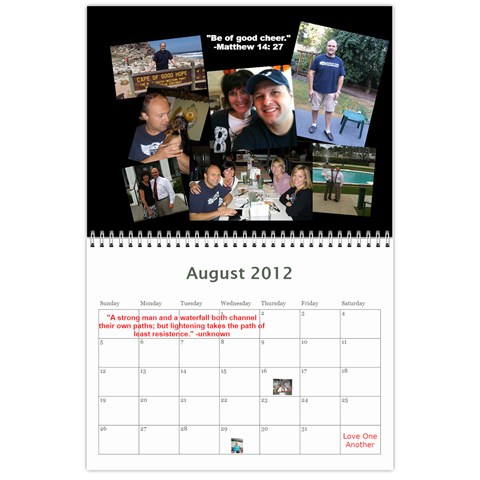 Calendar2012 By Shelley Peterson Aug 2012