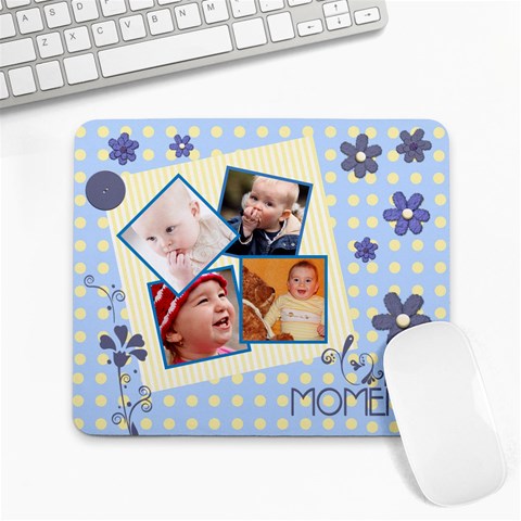 Serenity Blue 9.25 x7.75  Mousepad - 1