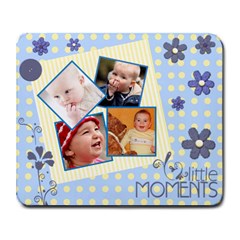 Serenity Blue-Collage Mousepad 