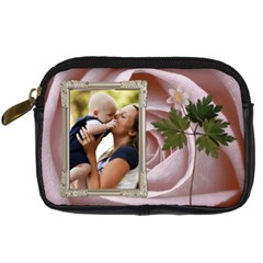 Pretty Pink Digital Camera Case - Digital Camera Leather Case