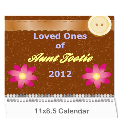 Tootie Calendar 2012 By Colton Cover