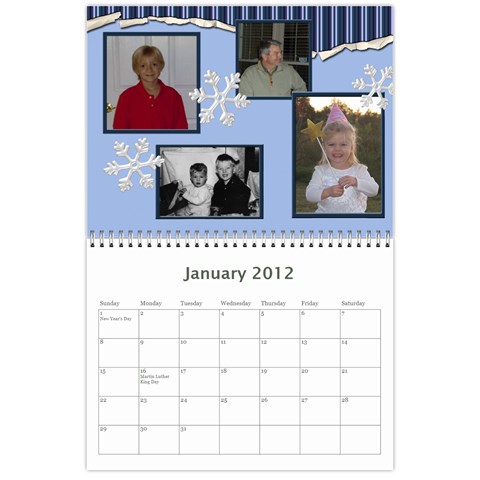 Tootie Calendar 2012 By Colton Jan 2012