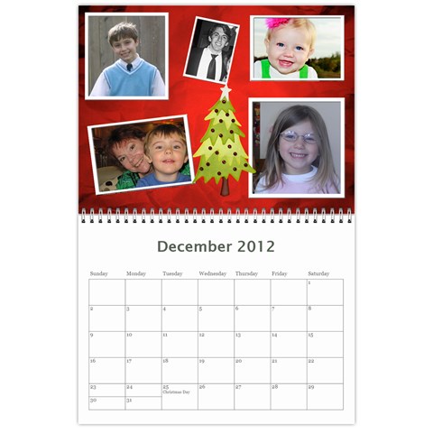 Tootie Calendar 2012 By Colton Dec 2012