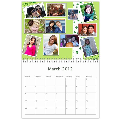 Tootie Calendar 2012 By Colton Mar 2012