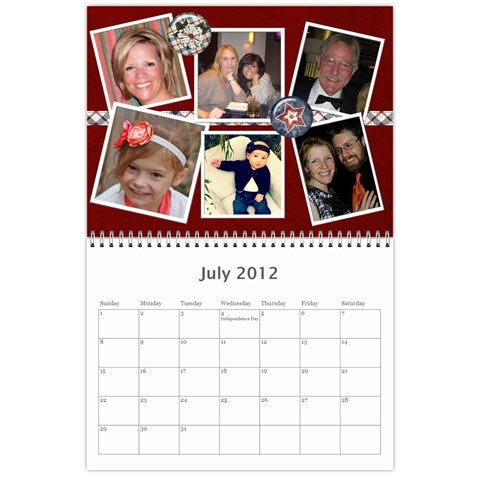 Tootie Calendar 2012 By Colton Jul 2012