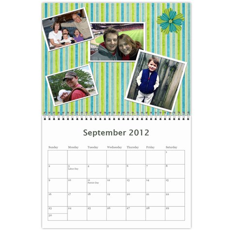 Tootie Calendar 2012 By Colton Sep 2012