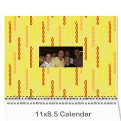 marks calander - Wall Calendar 11  x 8.5  (12-Months)