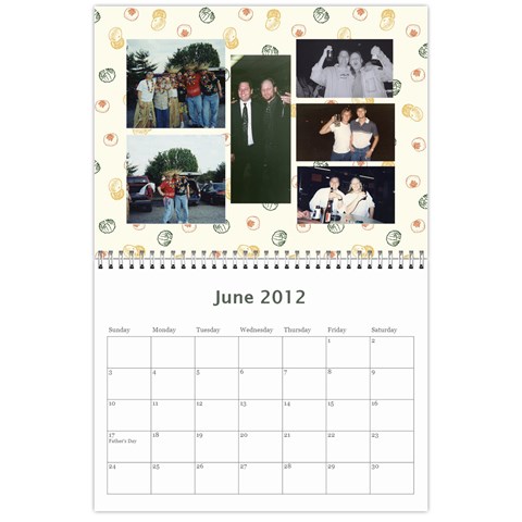 Marks Calander By Sandra Oldham Jun 2012