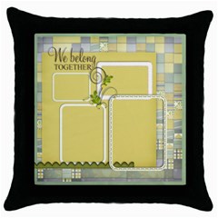 throw pillow 3 - Throw Pillow Case (Black)