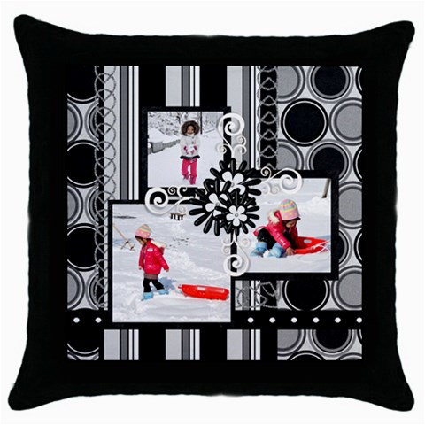 Throw Pillow 6 By Angel Front