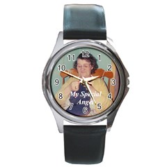 Round Metal Watch