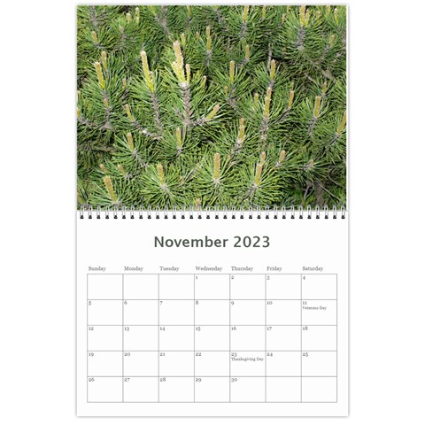Callendar Nov 2023