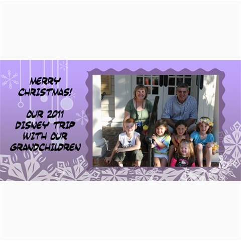 Mom By Michelle Loomis 8 x4  Photo Card - 2