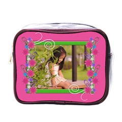 mini toiletries bag - one side - j - Mini Toiletries Bag (One Side)