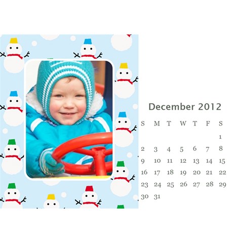 Calendar By Divad Brown Dec 2012
