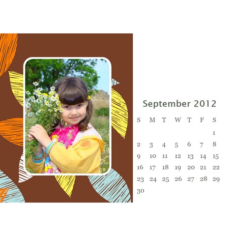 Calendar By Divad Brown Sep 2012
