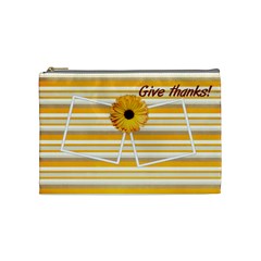 give thanks cosmetic bag (M) - Cosmetic Bag (Medium)