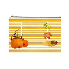 give thanks cosmetic bag (L) - Cosmetic Bag (Large)