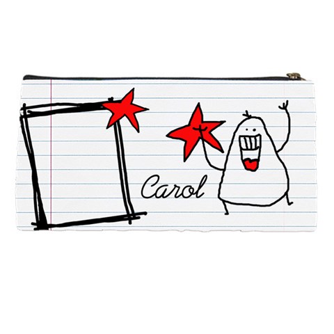 Garabatos Pencil Case 01 By Carol Back