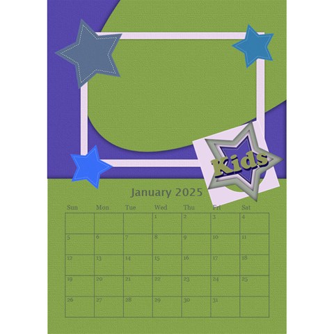 2025 Calendar By Joely Jan 2025