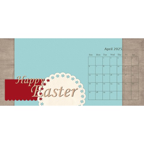 Calendar By Joely Apr 2025